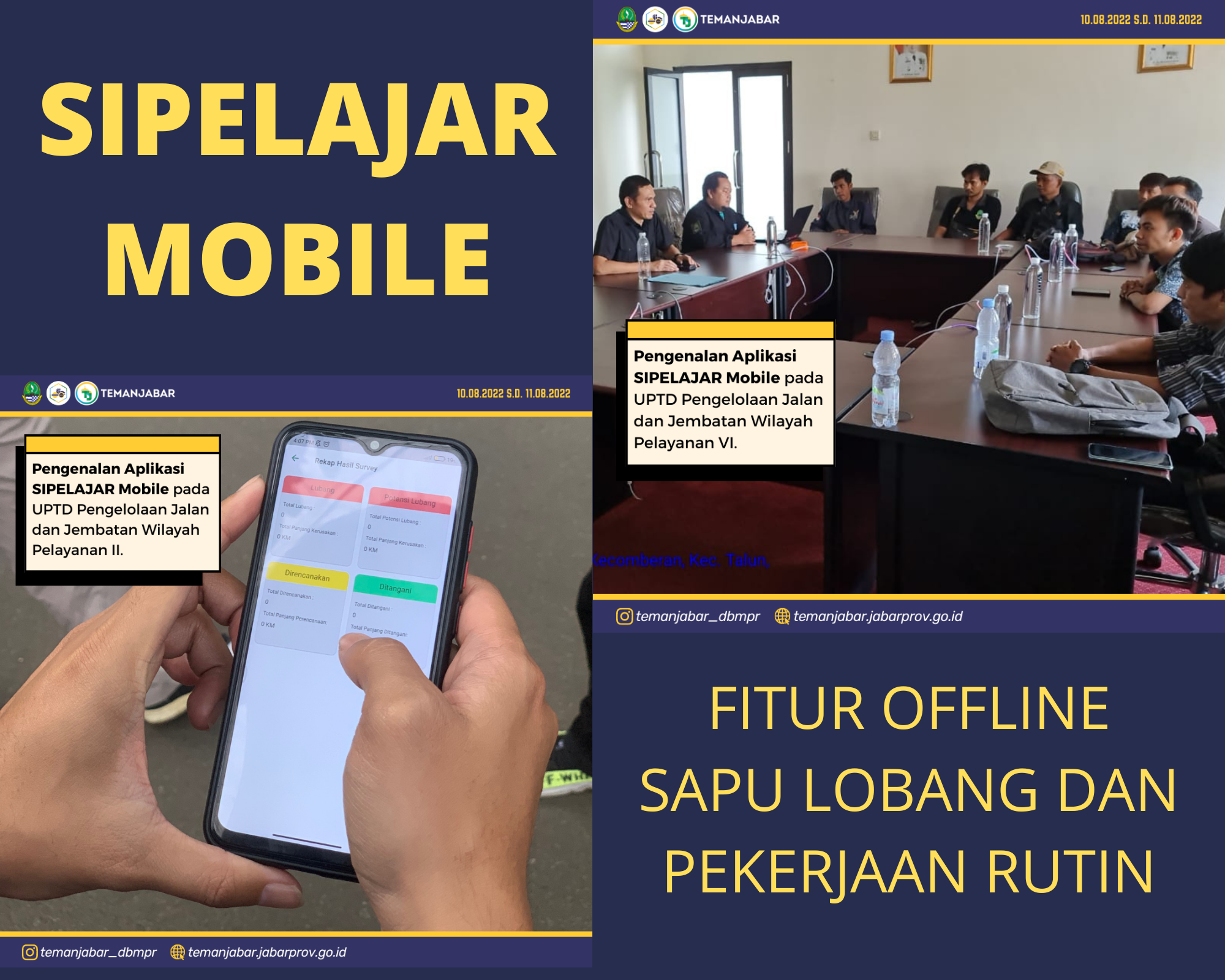 Pengenalan Aplikasi Sipelajar Mobile di UPTD Wil. Pel. II dan VI