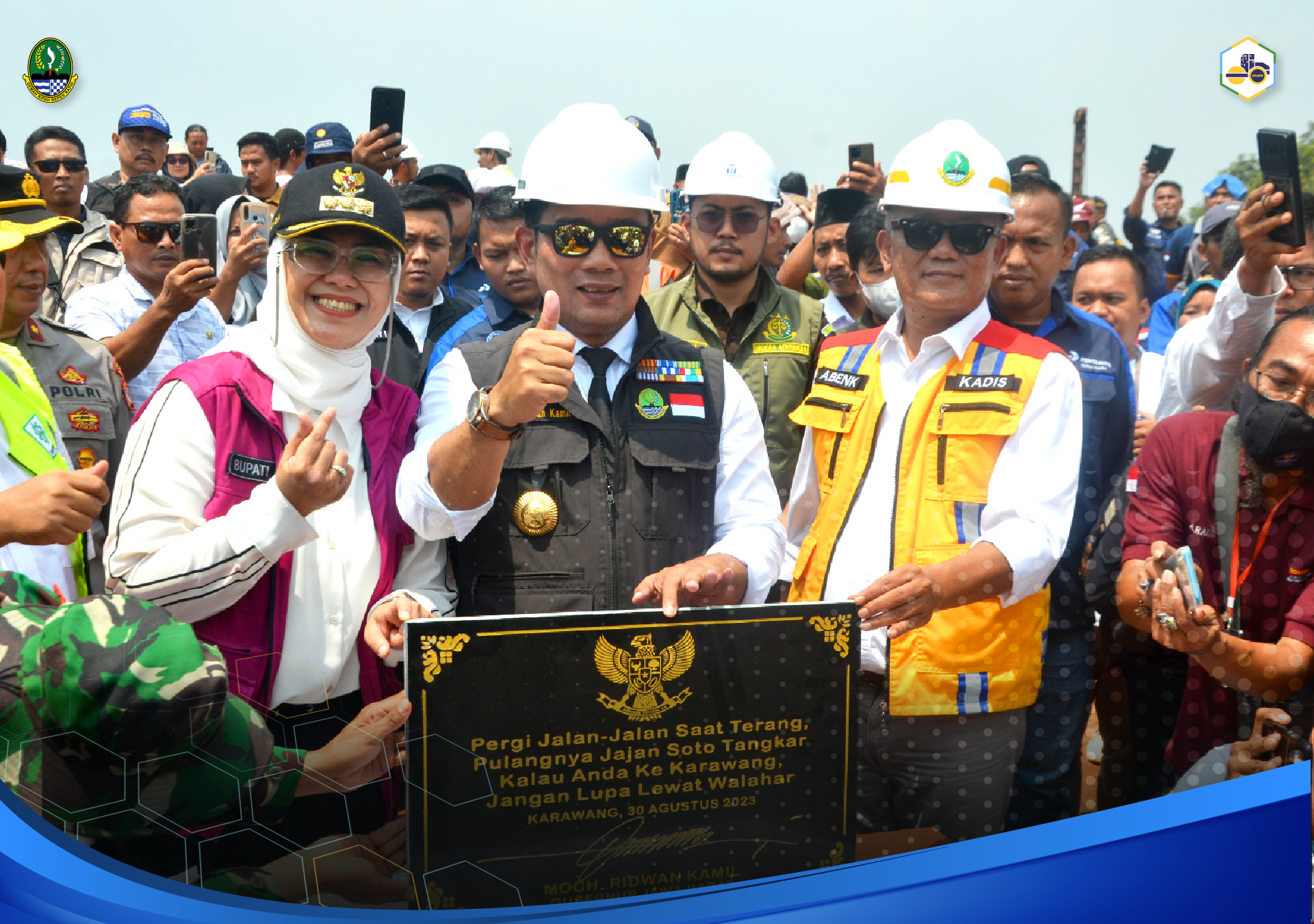 Pembangunan Jembatan Walahar Rasa Cinta Pimpinan  Jawa Barat pada Warga Karawang